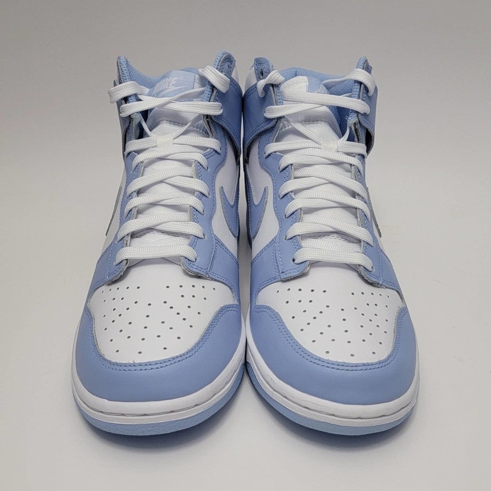 Nike Dunk High Aluminum UNC Tarhills Sneakers Shoes Womens 8 DD1869-107 Sz 6.5M